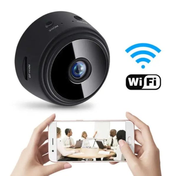 SPY A9 1080P to 4k HD Magnetic WiFi Mini Camera | Wireless Security Camera with Night Vision & HDSF App Support