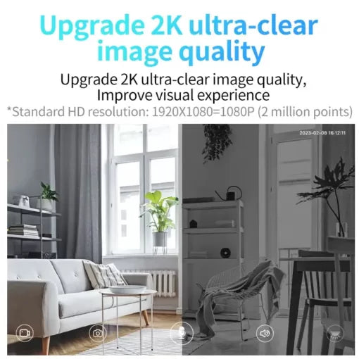 SPY A9 1080P to 4k HD Magnetic WiFi Mini Camera | Wireless Security Camera with Night Vision & HDSF App Support